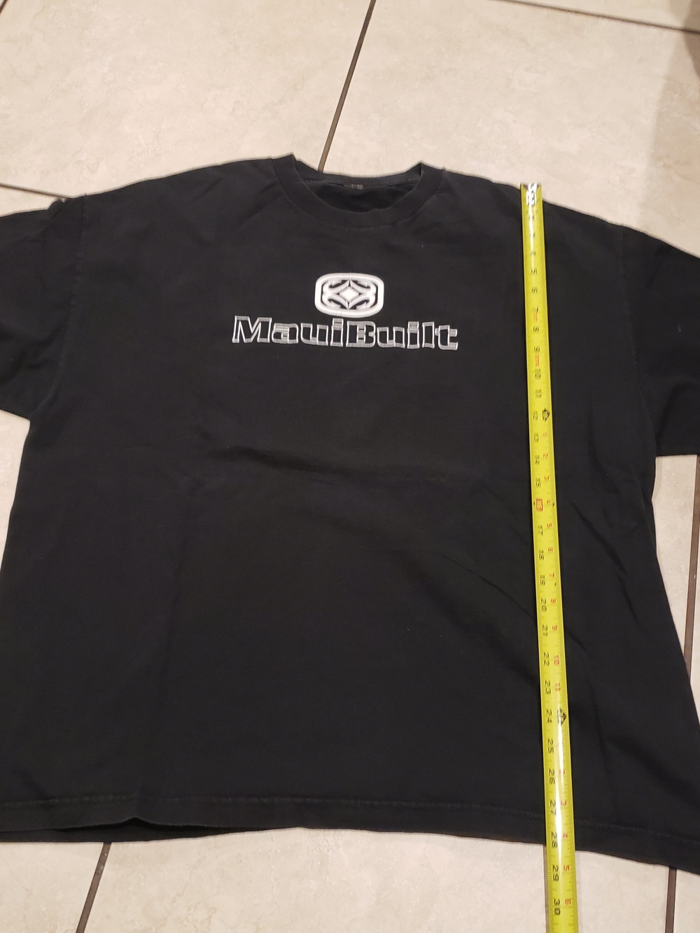 Men's MAUI Black Logo T-Shirt